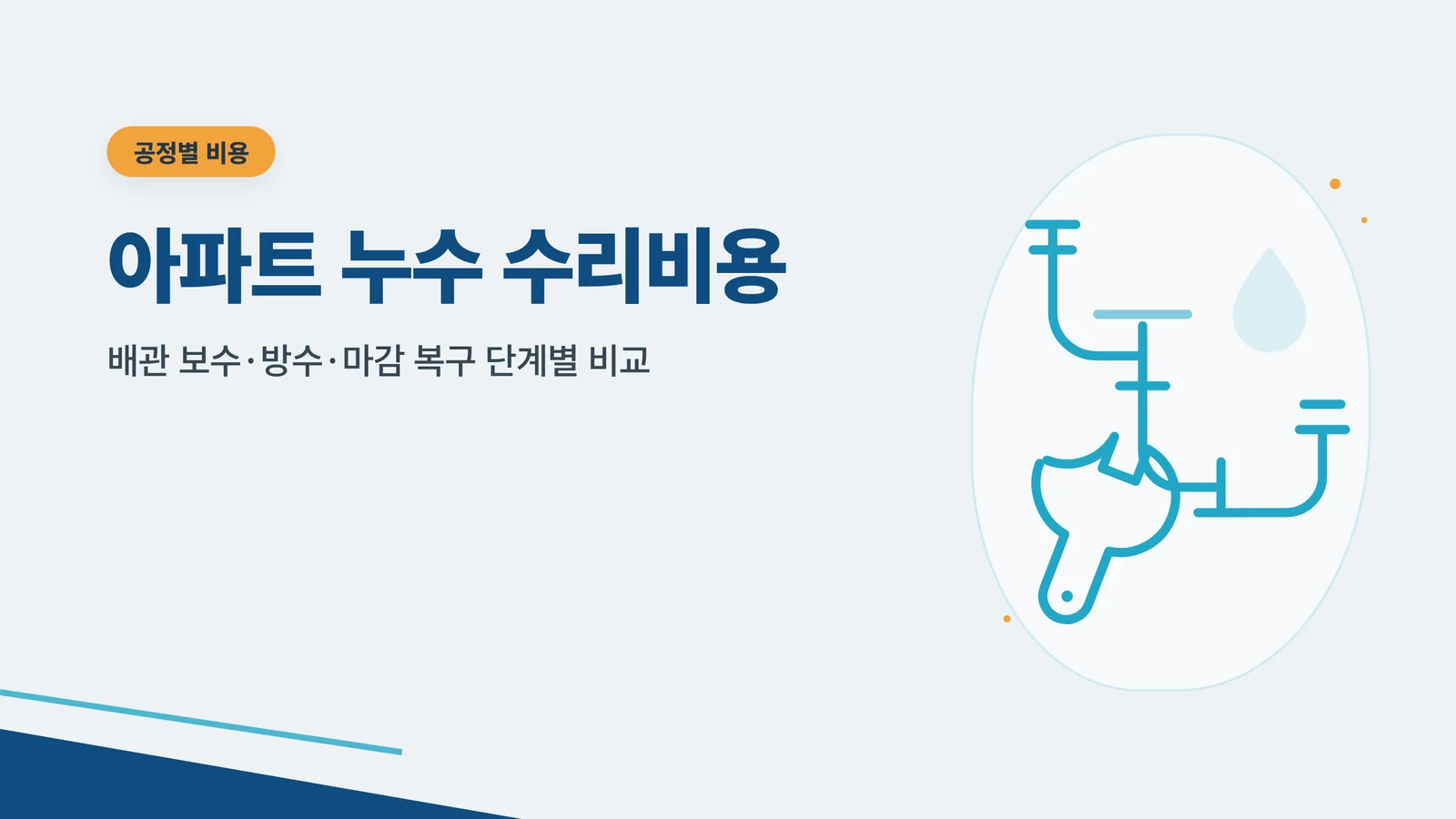 아파트 누수 수리비용